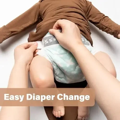 Yangi tug'ilgan chaqaloq uchun tugunli ko'ylak, o'ta yumshoq ipakdek chaqaloq uyqu kostyumi, qo'lqopli, bantli, klipsli va shapkali qizcha uchun uyqu ko'ylagi to'plami - 4