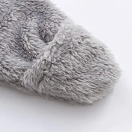 Yangi tug'ilgan chaqaloqlar uchun qor kostyumi Fleece astarli kombinezonlar Chaqaloqlar uchun iliq kapüşonlu romper - 5