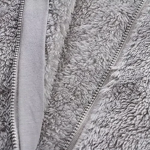 Yangi tug'ilgan chaqaloqlar uchun qor kostyumi Fleece astarli kombinezonlar Chaqaloqlar uchun iliq kapüşonlu romper - 7