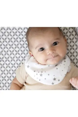 Yangi tug'ilgan fular önlük 515 Yulduzli - BABYJEM (1)