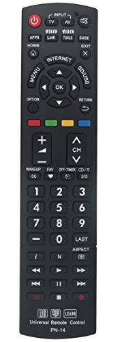 New Universal Controller Replaced Remote Works for 99% Panasonic LED LCD Learn 3D TV Also SUBs N2QAYB000926 N2QAYB000485 N2QAYB000837 - 4