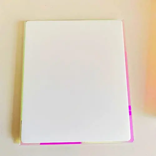 Grafting False Eyelash Acrylic Extension Pallet Organizer, Eyelash Extension Glue Tweezers Plate Makeup Palette, Dustproof Storage Box Display Training Tools Salon (Dazzling L with cover) - 3