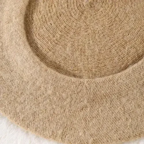 Yanmucy French Beret Vintage Beret Hats for Women Solid Color Classic French Beret Hats Winter Warm Cap for Women & Men - 3
