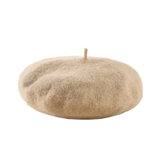 Yanmucy French Beret Vintage Beret Hats for Women Solid Color Classic French Beret Hats Winter Warm Cap for Women & Men 