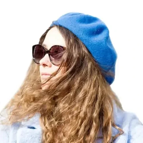 Yanmucy French Beret Vintage Beret Hats for Women Solid Color Classic French Beret Hats Winter Warm Cap for Women & Men - Modazone (1)