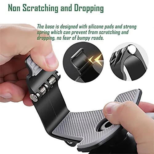 YAOKEEP Universal Car Phone Holder Mount,360 Degrees Rotation Dashboard Phone Holder [Upgrade Clip Never Fall],car Phone Mount for iPhone,Samsung,Google,Nokia,and 4 to 7