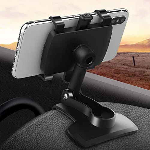 YAOKEEP Universal Car Phone Holder Mount,360 Degrees Rotation Dashboard Phone Holder [Upgrade Clip Never Fall],car Phone Mount for iPhone,Samsung,Google,Nokia,and 4 to 7