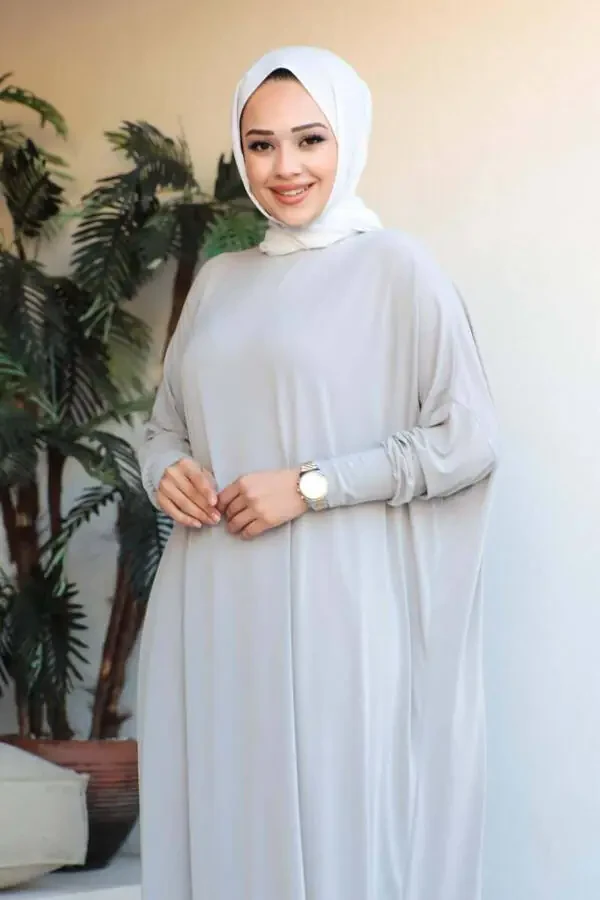Yarasa Kol Salaş Elbise TAŞ - 1