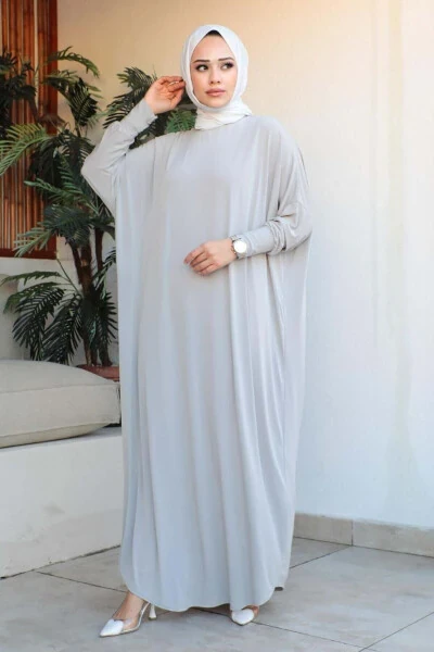 Yarasa Kol Salaş Elbise TAŞ - 3