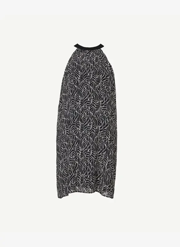 Yargıcı Ecru Knee Length Women's Dress 23KKEL7010X - 4