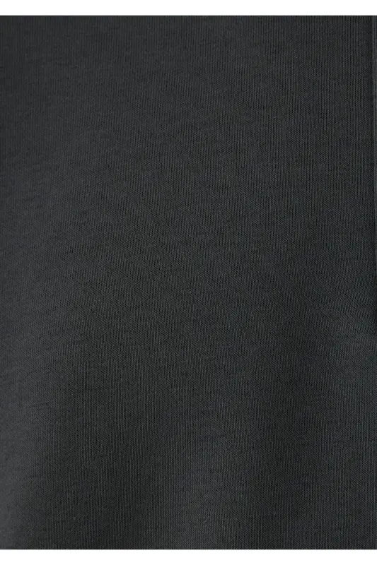 Yarı Fermuarlı Antrasit Basic Sweatshirt 0S10278-91268 - Antrasit - 8