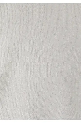 Yarı Fermuarlı Bej Basic Sweatshirt 0S10278-70144 - Bej - 7