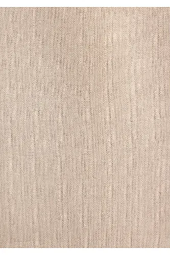 Yarı Fermuarlı Ekru Sweatshirt 0S10278-70004-Ekru - 8