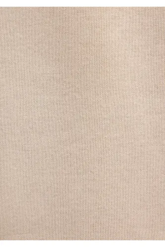 Yarı Fermuarlı Ekru Sweatshirt 0S10278-70004 - Ekru - 8