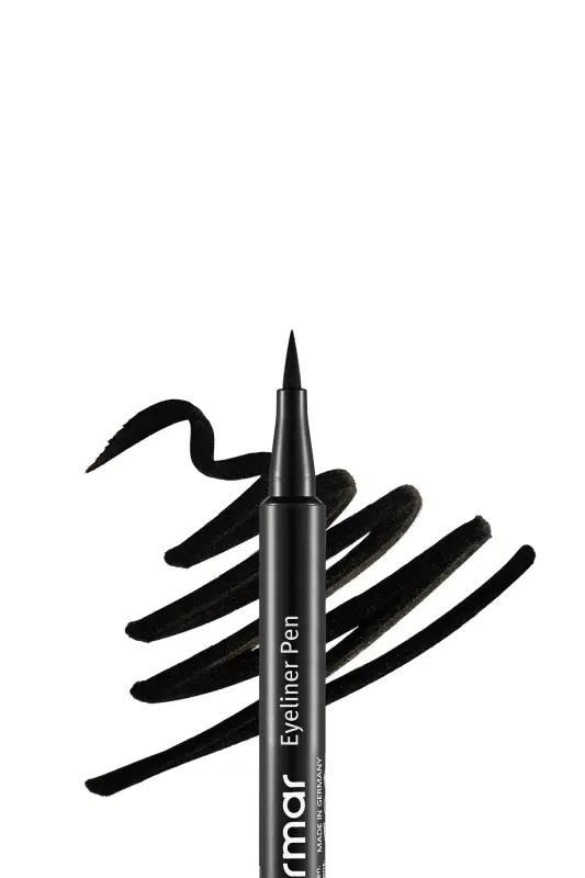 Yarı Mat Bitişli Eyeliner (SİYAH) - Eyeliner Pen - 001 Black - 8690604109609 - 001 BLACK - 2
