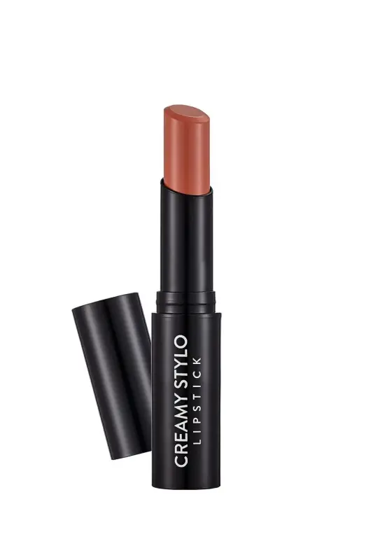 Yarı Parlak Stick Ruj- Creamy Stylo Lipstick -001 Peachy-8682536013611 - 001 PEACHY - 2