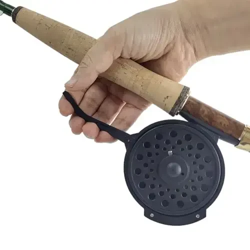 Yarim avtomatik chivinli baliq ovlash g'altagi, Drag Adjustment Super Light Rapid Automatic Trigger System Graphite Nymph Fly Rod Reel for Freshwater Trout Fishing - 6