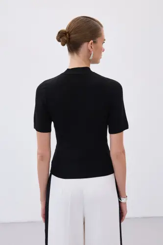 Yarım Balıkçı Triko - Siyah-SİYAH - 8