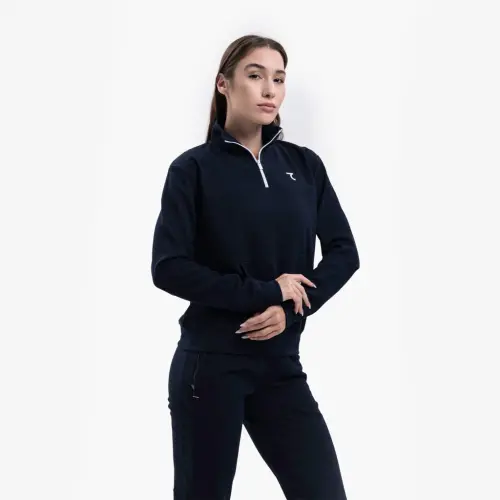 Half – Zipped Tracking Suit - ТЁМНО СИНИЙ - 6