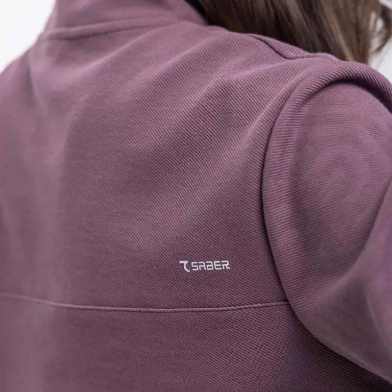 Half – Zipped Tracking Suit - DAMSON - 22