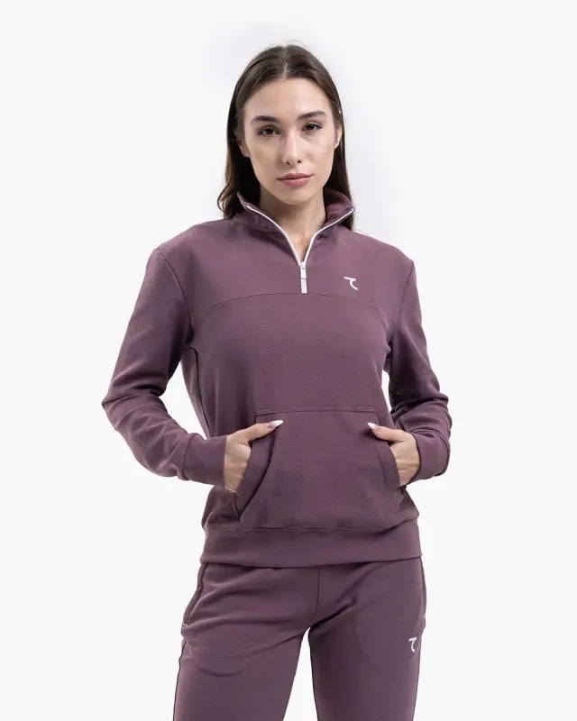 Yarim Fermuarli Sportiv Kostyum - DAMSON - 2