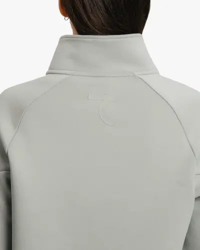 Yarim fermuarli sweatshirt va kargo shimlar to'plami - TO'Q DENGIZ YASHIL RANGI - 10