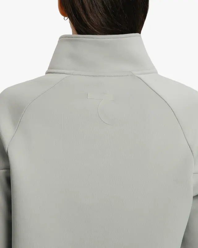 Yarim fermuarli sweatshirt va kargo shimlar to'plami - TO'Q DENGIZ YASHIL RANGI - 10