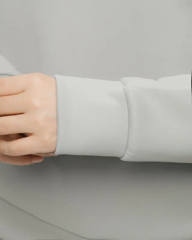 Yarim fermuarli sweatshirt va kargo shimlar to'plami - TO'Q DENGIZ YASHIL RANGI - 13