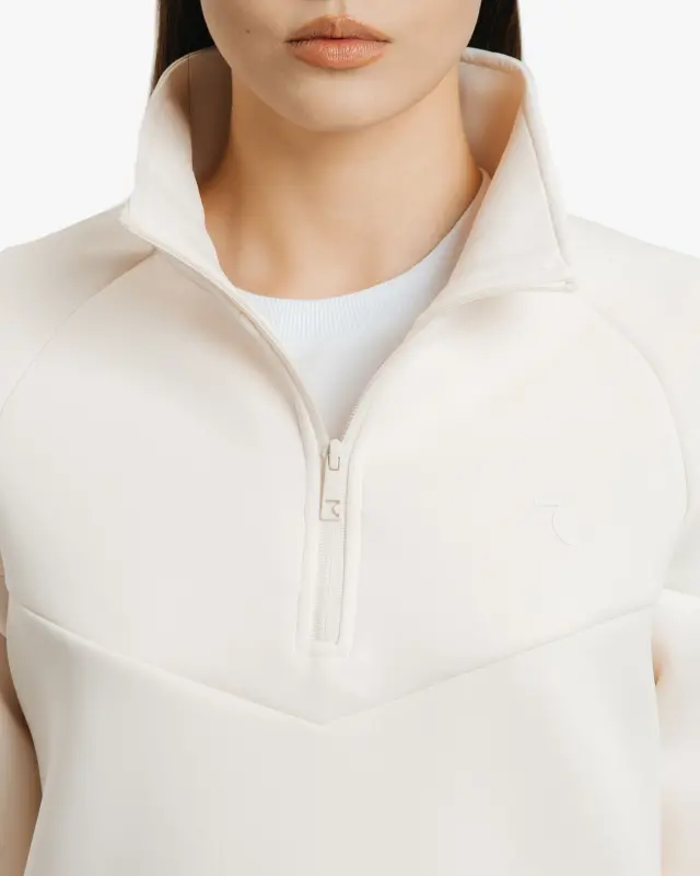 Set of sweatshirt half-zip and cargo pants - MOCCASIN - 8