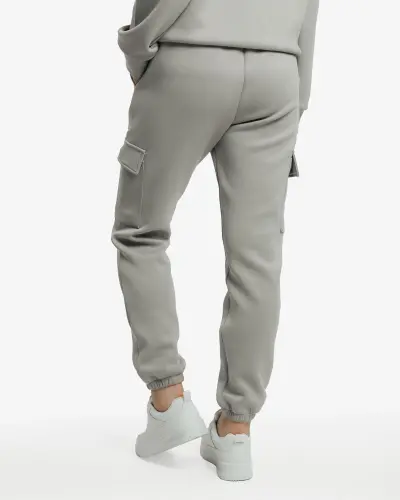 Set of sweatshirt half-zip and cargo pants - DARK SEA GREEN - 16