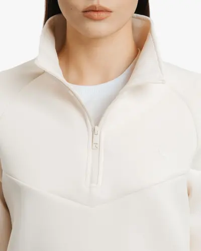 Yarım fermuarlı sweatshirt ve kargo pantolon takımı - MOKASEN - 9