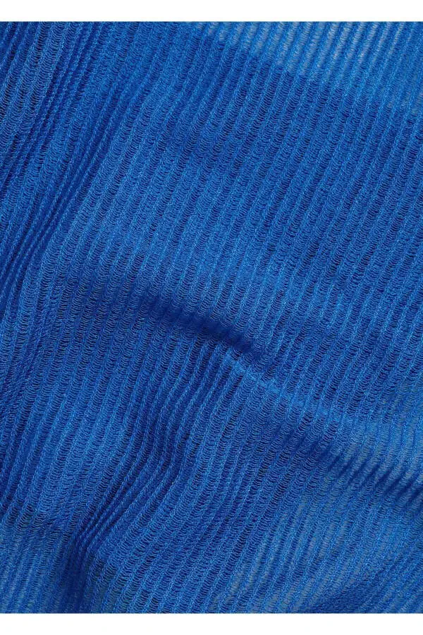 Yarim shaffof kozok kombinatsiya bluzasi - 6