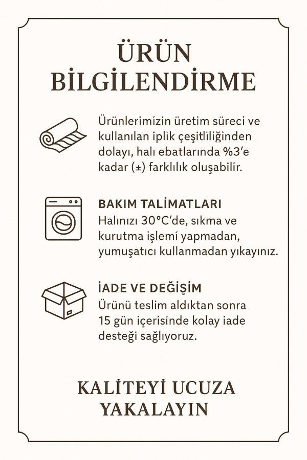 Yashash xonasi gilami Geometrik Skandinaviya Eskirgan raqamli chop etish Yuvish mumkin Sirpanmaslik tagligi 8086SALON - 5