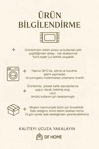 Yashash xonasi gilami geometrik Skandinaviya vintage raqamli bosib chiqarish yuvish mumkin sirpanmas taban - 5