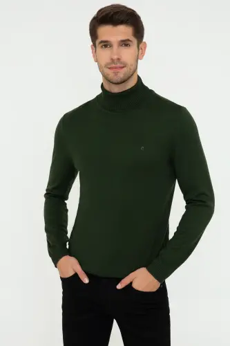 Yashil erkak kozok G021SZ0TK.000.1389961-VR054 