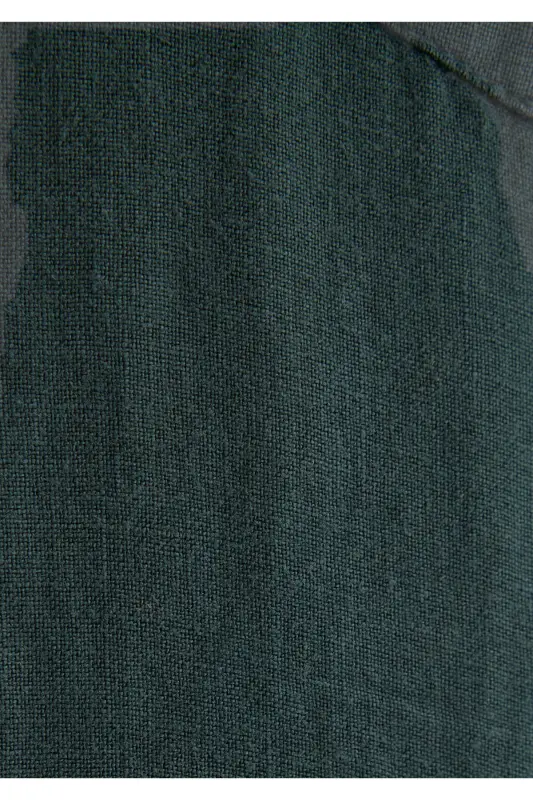 Yashil zig'ir ko'ylak Regular Fit / Oddiy kesim 0211 - 7