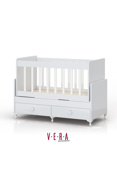 Yataklı, Sallanır, Anne Yanı Bebek Beşiği 60 x 120 - TEMOSAN (1)