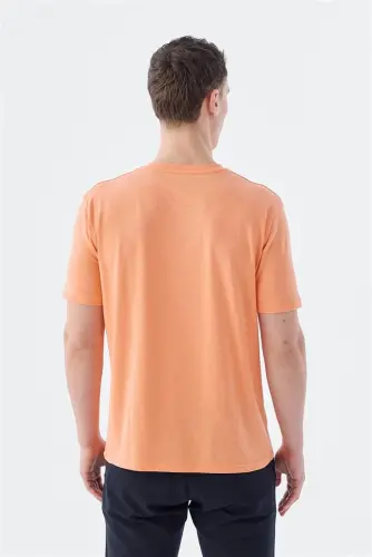 Yavru og'zi Slim Fit Velosiped Yoqali Asosiy Futbolka - 4