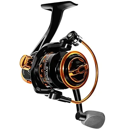 Summer and Centron Spinning Reels, 12 +1 BB Light Weight & Ultra Smooth Reel for Ice/Summer 3000/1000 Fishing Reel by QINGLER - QINGLER