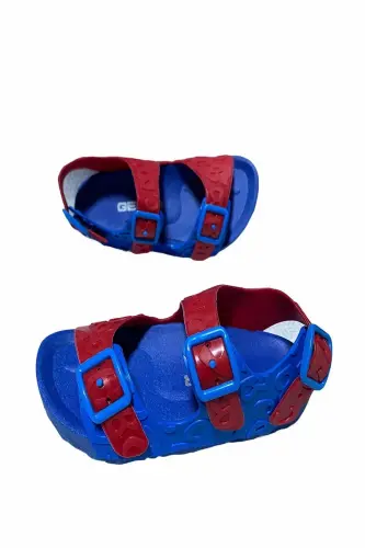 Yazlık Çocuk Kaydırmaz Sandalet Terlik-MAVİİ - GEZER (1)