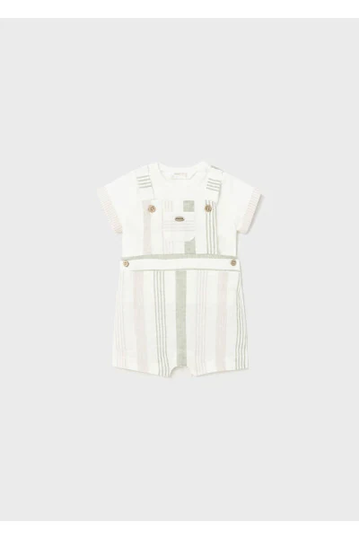 Yazlık Erkek Bebek Bluz Kısa Tulum Set - MAYORAL