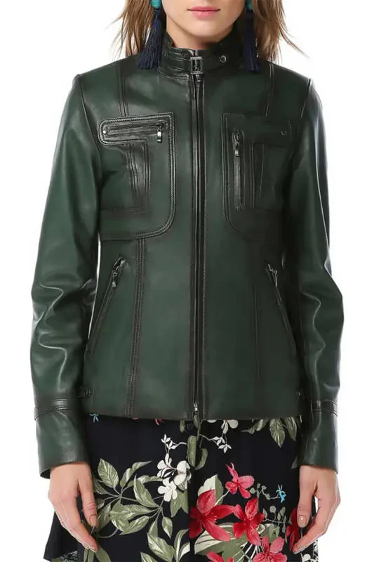 Yb2043 Genuine Leather Women's Jacket - 3