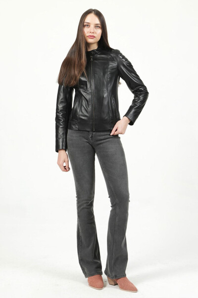 Yb2156 Genuine Leather Women's Jacket - 12