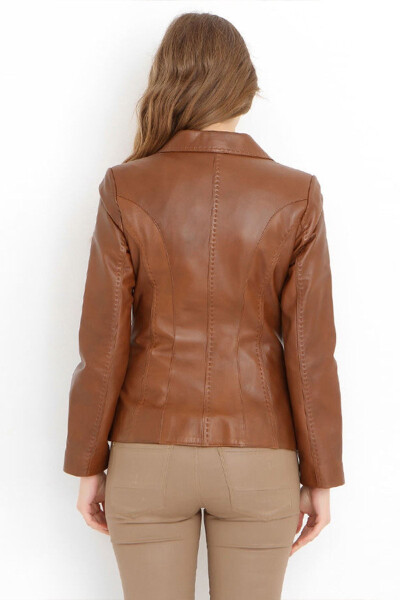 Yb358 Genuine Leather Women's Jacket - 7