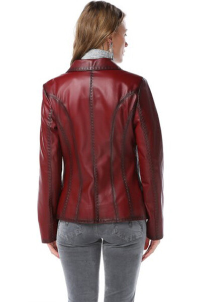 Yb358 Real Leather Women's Jacket - 3