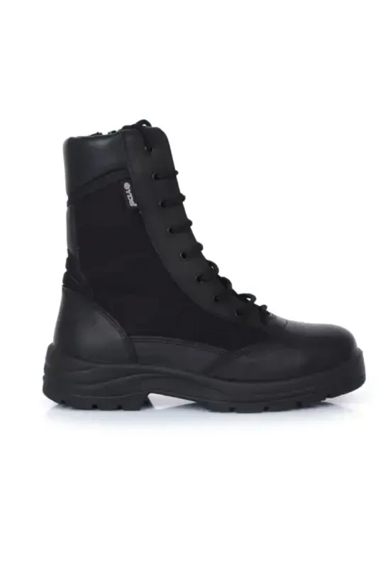 Yds Ml100c Askeriy Tip Unisex Bot Qora Fermuarli-qora - 1