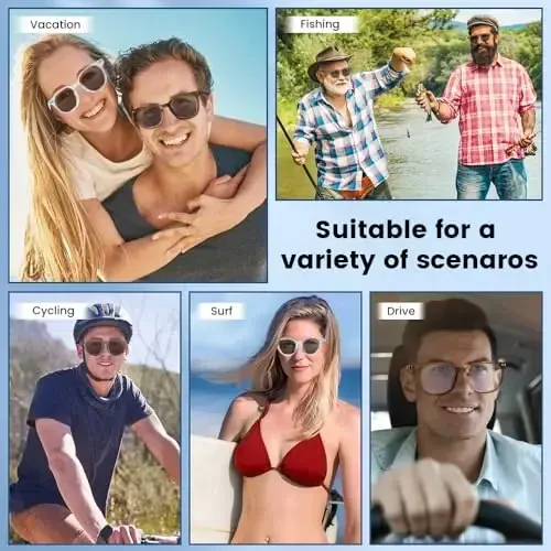 Yeabomy Smart Glasses for Women Men, Bluetooth Glasses with Photochromic Lenses Touch Control Voice Assistant for Clear Audio Remote Photography, Perfect for Indoor Outdoor (Brown Frame) - 6