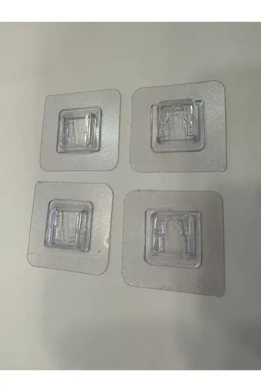 Yedek Yapıştırıcı Sticker Duvar Yapışkan Sihirli Banyo Düzenleyici Yedek Yapıştırıcısı 4 Adet - 2