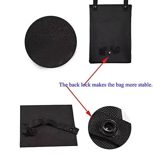 YehVeh 3 Pack Bike Handlebar Bag Bicycle Handle Bar Front Hanging Pouch 2 Layers with Mobile Phone Holder for Motorcycle eBike Scooter Trike Tricycle Cycling Vehicle Crossbar Kids Girls Boys Men Women - 6