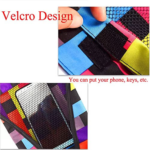 YehVeh 3 Pack Bike Handlebar Bag Bicycle Handle Bar Front Hanging Pouch 2 Layers with Mobile Phone Holder for Motorcycle eBike Scooter Trike Tricycle Cycling Vehicle Crossbar Kids Girls Boys Men Women - 5